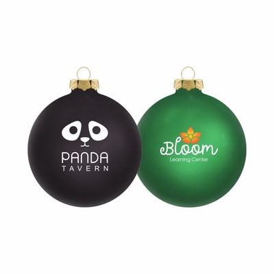3¼" Traditional Glass Ornaments
